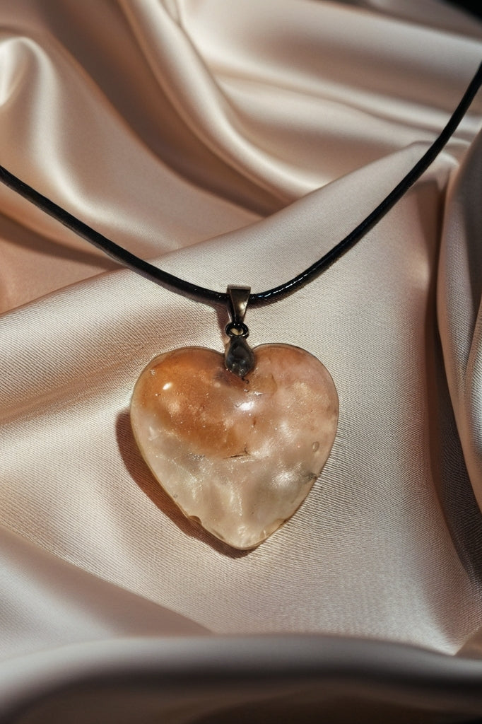Resin Heart Necklace