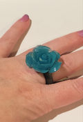 Resin Rose Rings