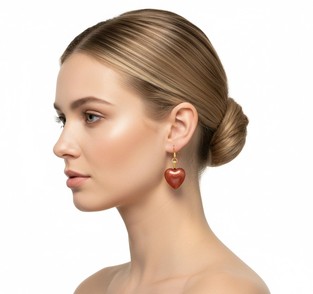 Crimson Mandala Jewelry Set