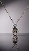 Wire Wrapped Quartz Pendant