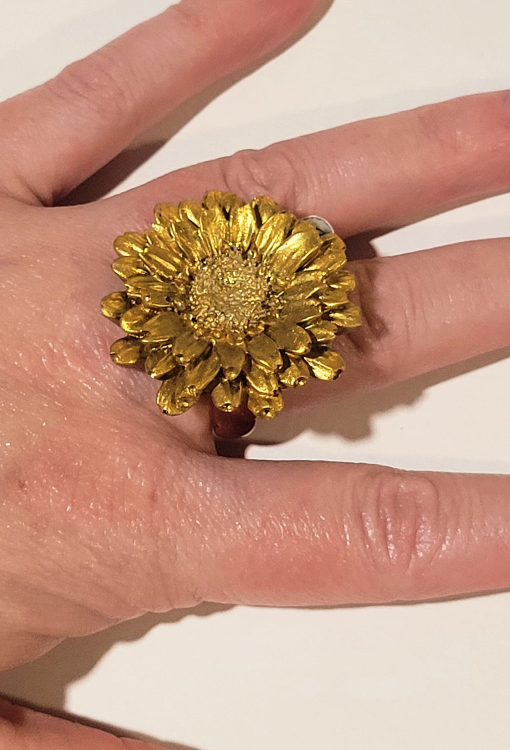 Sun flower rings