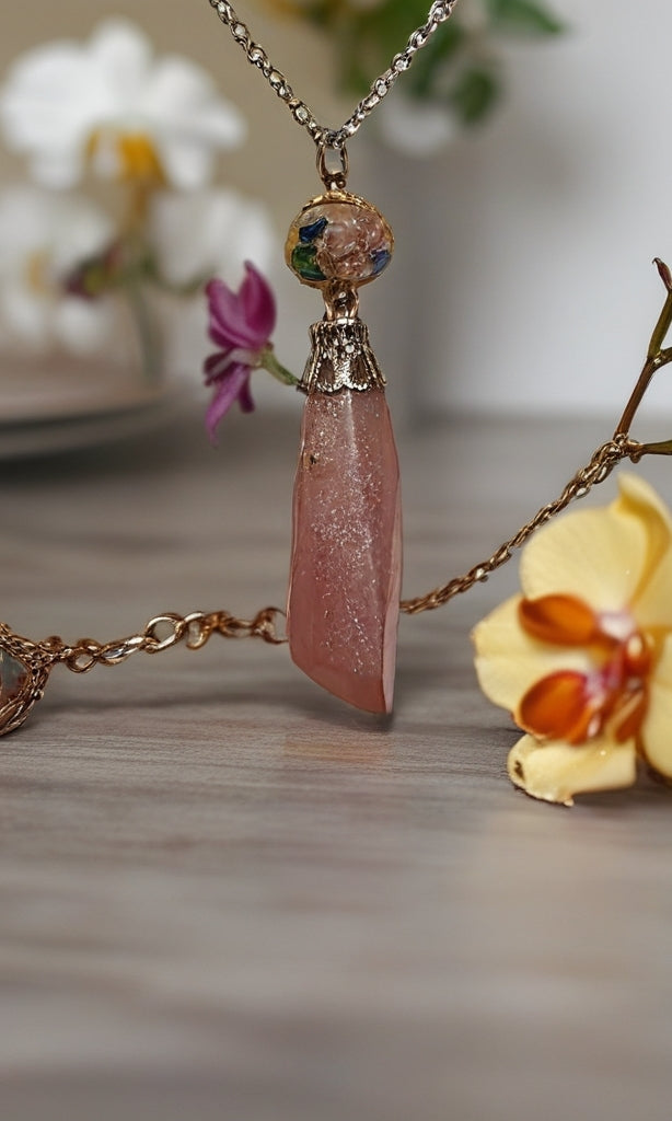 Pink Moon Serenity Jewelry Set