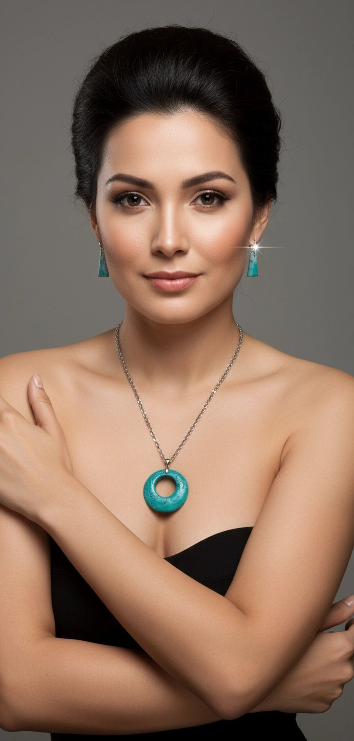 Robin's Egg Blue Jewelry Set