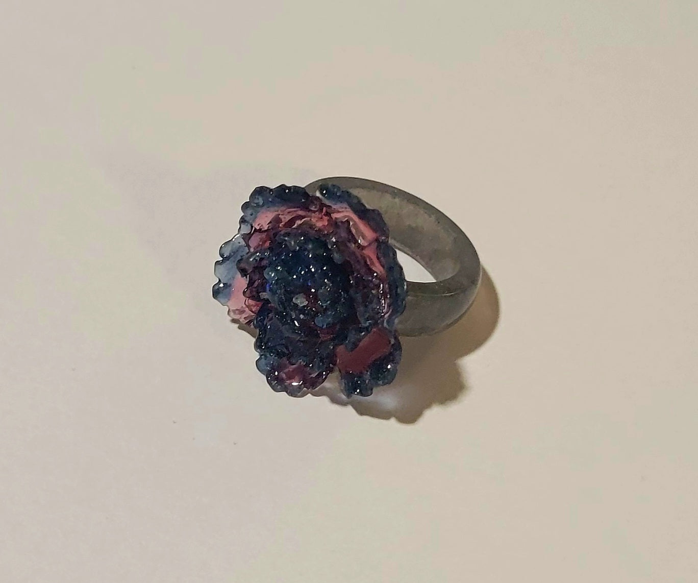 Holographic Carnation Ring