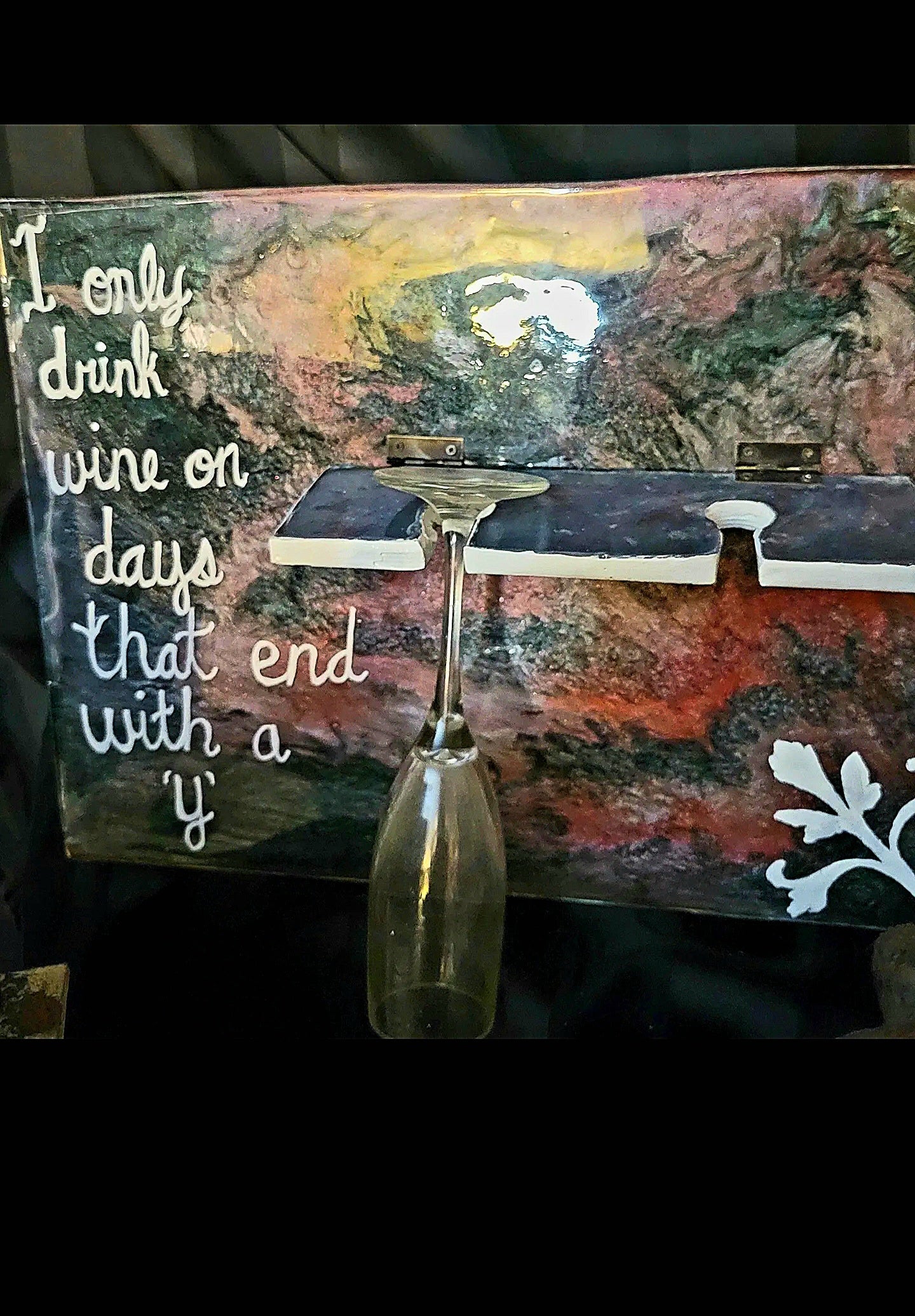 Wine Glass Rack/Sign