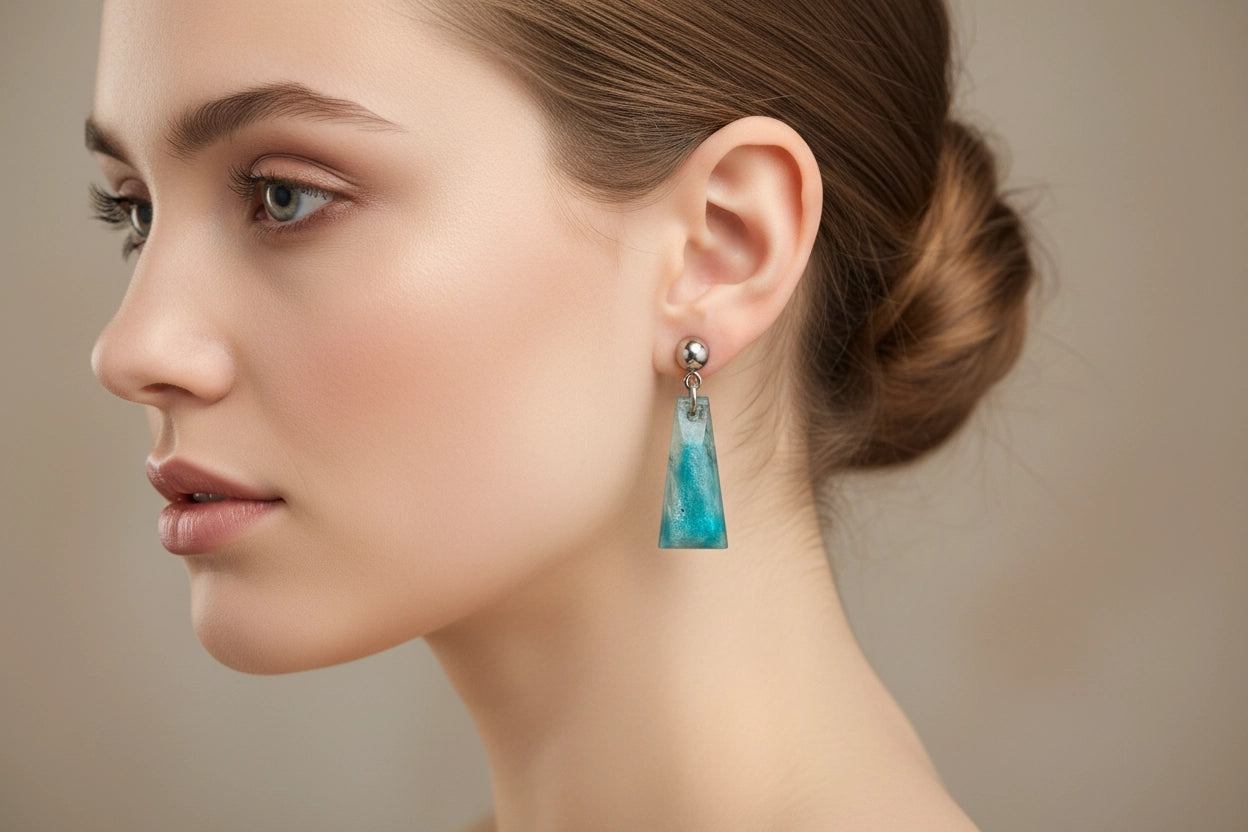 Robin's Egg Blue Jewelry Set