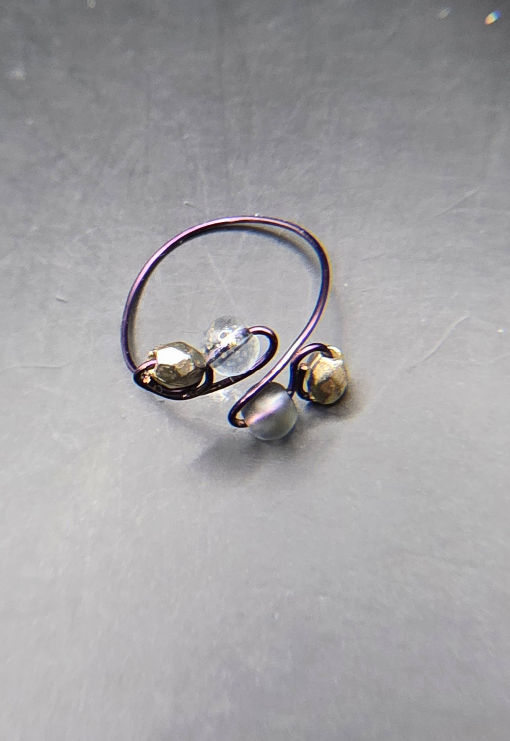 Adjustable Bead Fidget Rings