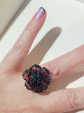 Holographic Carnation Ring