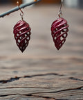 3D Teardrop Earrings