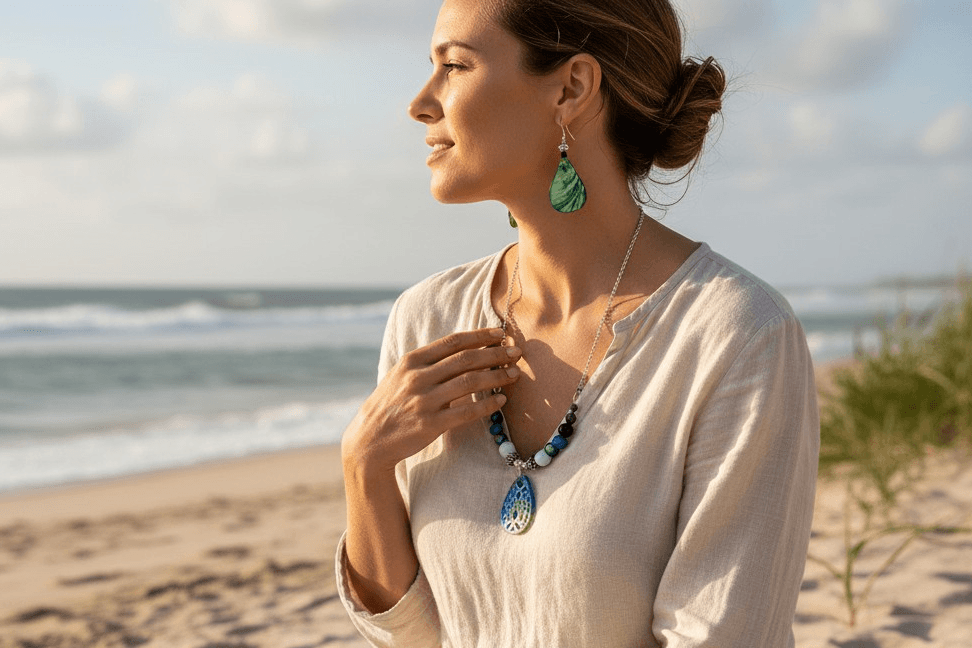 Ocean Mirage Jewelry Set