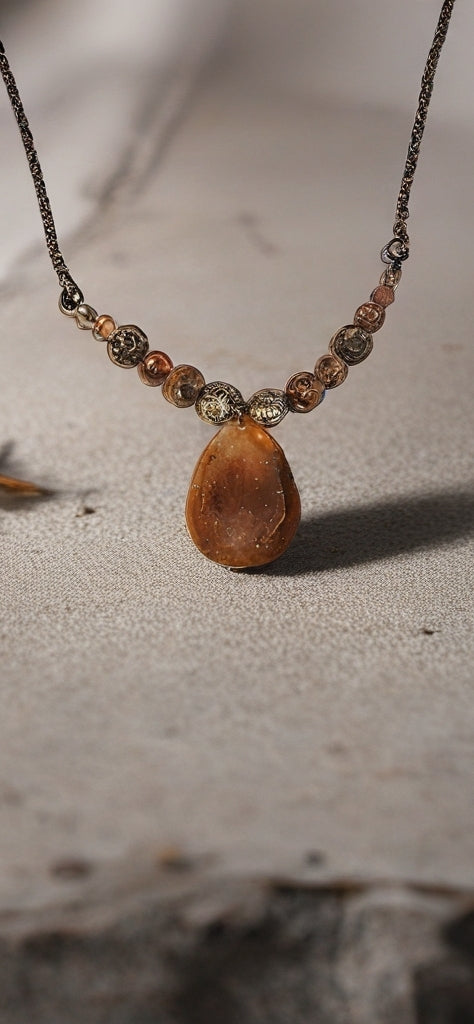 Crimson Agate Necklace