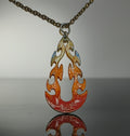 Flame Pendant Necklace