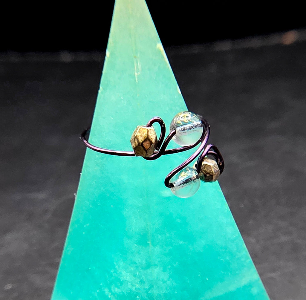 Adjustable Bead Fidget Rings