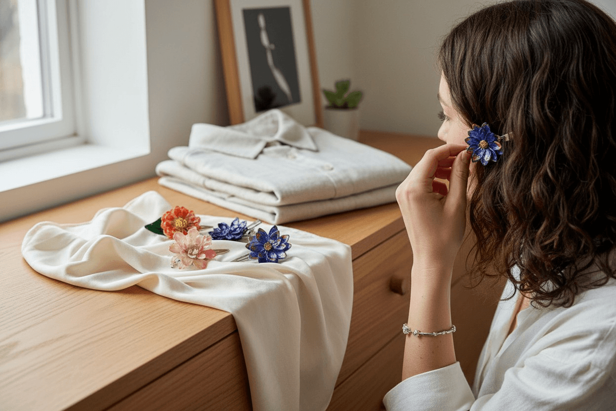 Beach Life Barrett Set